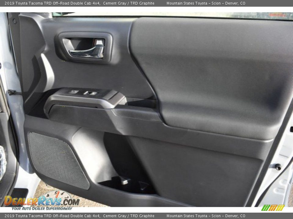 2019 Toyota Tacoma TRD Off-Road Double Cab 4x4 Cement Gray / TRD Graphite Photo #22