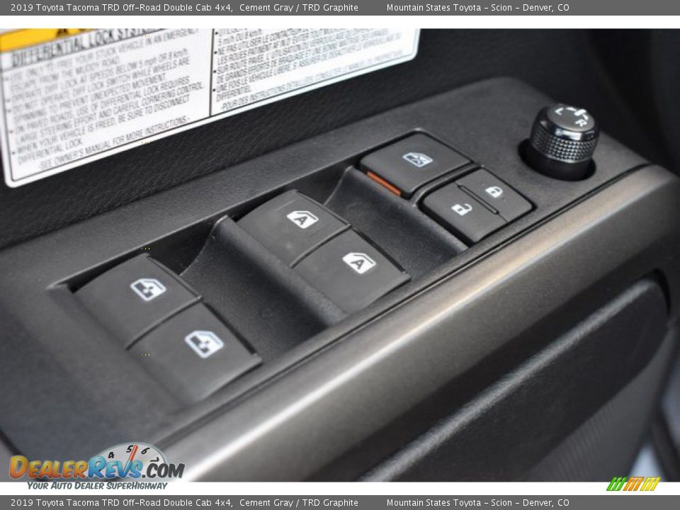2019 Toyota Tacoma TRD Off-Road Double Cab 4x4 Cement Gray / TRD Graphite Photo #24