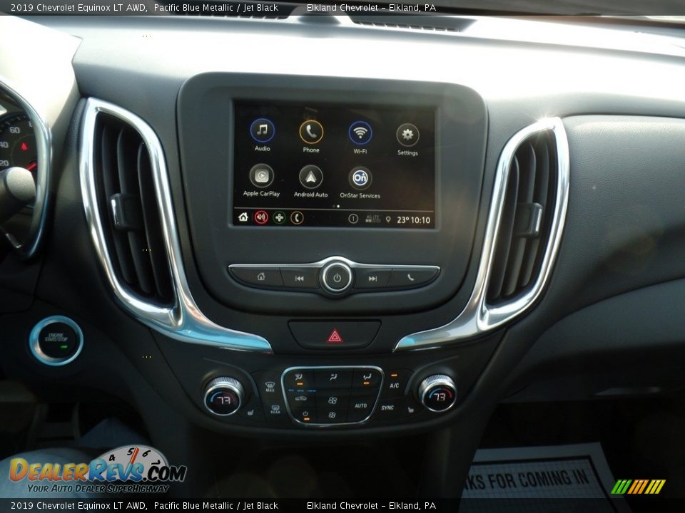 2019 Chevrolet Equinox LT AWD Pacific Blue Metallic / Jet Black Photo #25