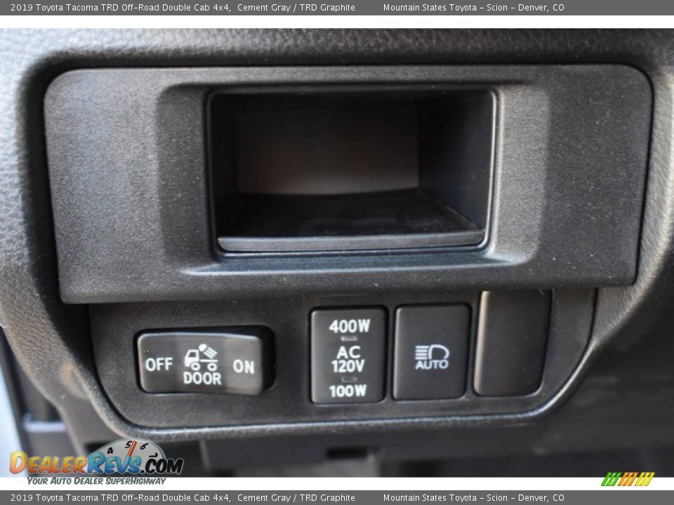 2019 Toyota Tacoma TRD Off-Road Double Cab 4x4 Cement Gray / TRD Graphite Photo #25