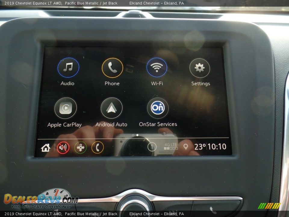 2019 Chevrolet Equinox LT AWD Pacific Blue Metallic / Jet Black Photo #26