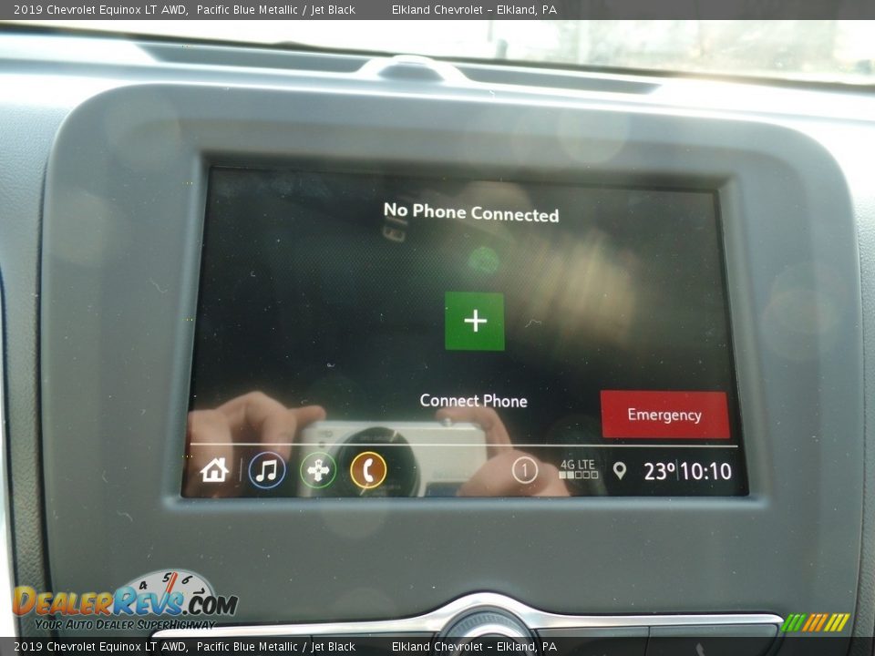 2019 Chevrolet Equinox LT AWD Pacific Blue Metallic / Jet Black Photo #28