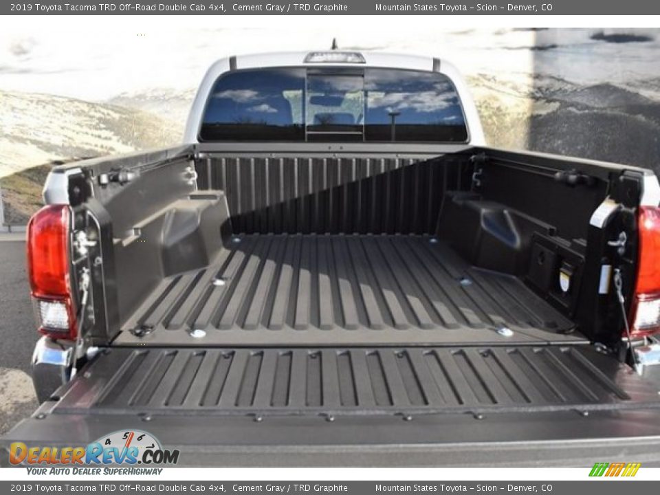 2019 Toyota Tacoma TRD Off-Road Double Cab 4x4 Cement Gray / TRD Graphite Photo #30
