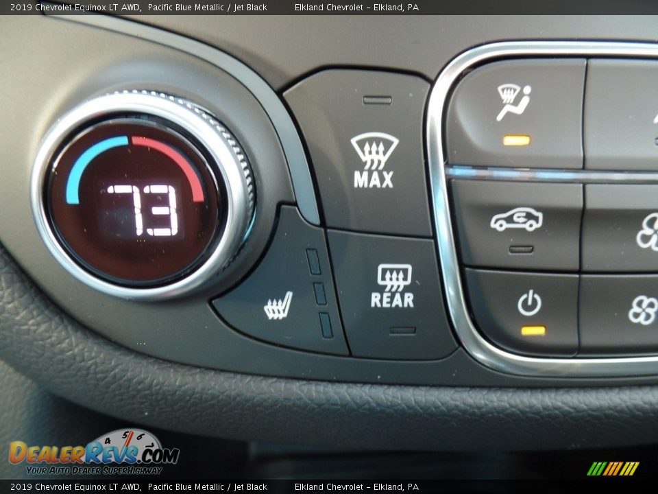 2019 Chevrolet Equinox LT AWD Pacific Blue Metallic / Jet Black Photo #31