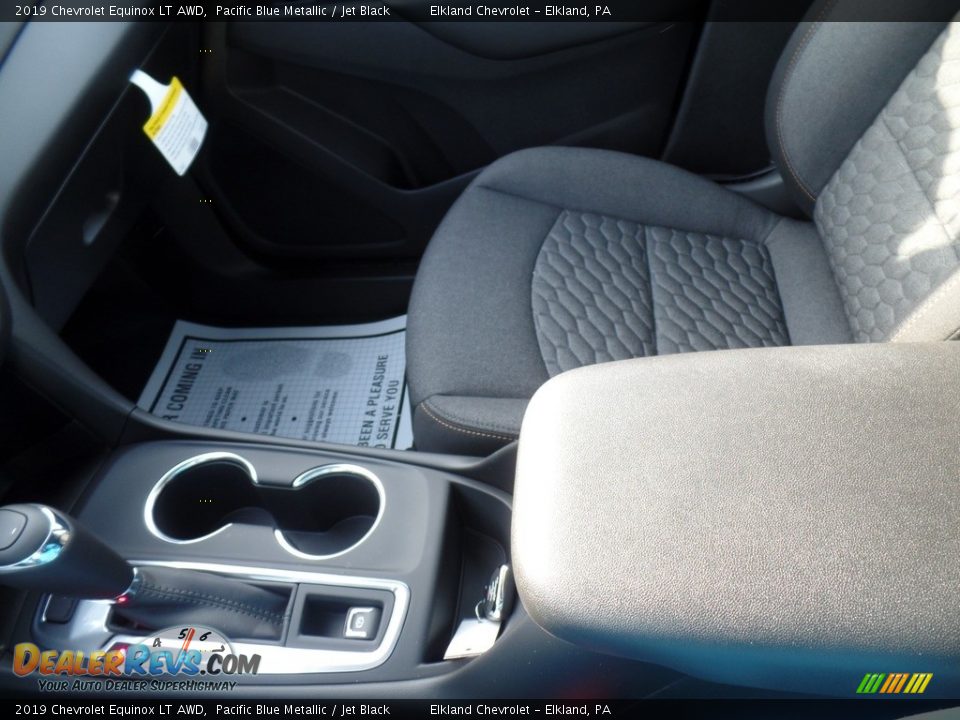 2019 Chevrolet Equinox LT AWD Pacific Blue Metallic / Jet Black Photo #34