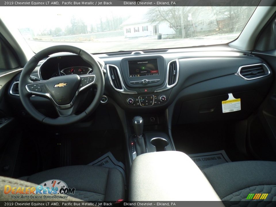 2019 Chevrolet Equinox LT AWD Pacific Blue Metallic / Jet Black Photo #36