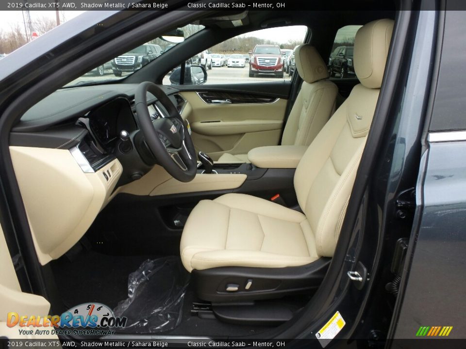 Sahara Beige Interior - 2019 Cadillac XT5 AWD Photo #3