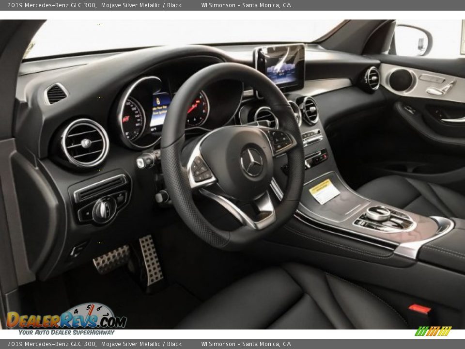 2019 Mercedes-Benz GLC 300 Mojave Silver Metallic / Black Photo #4