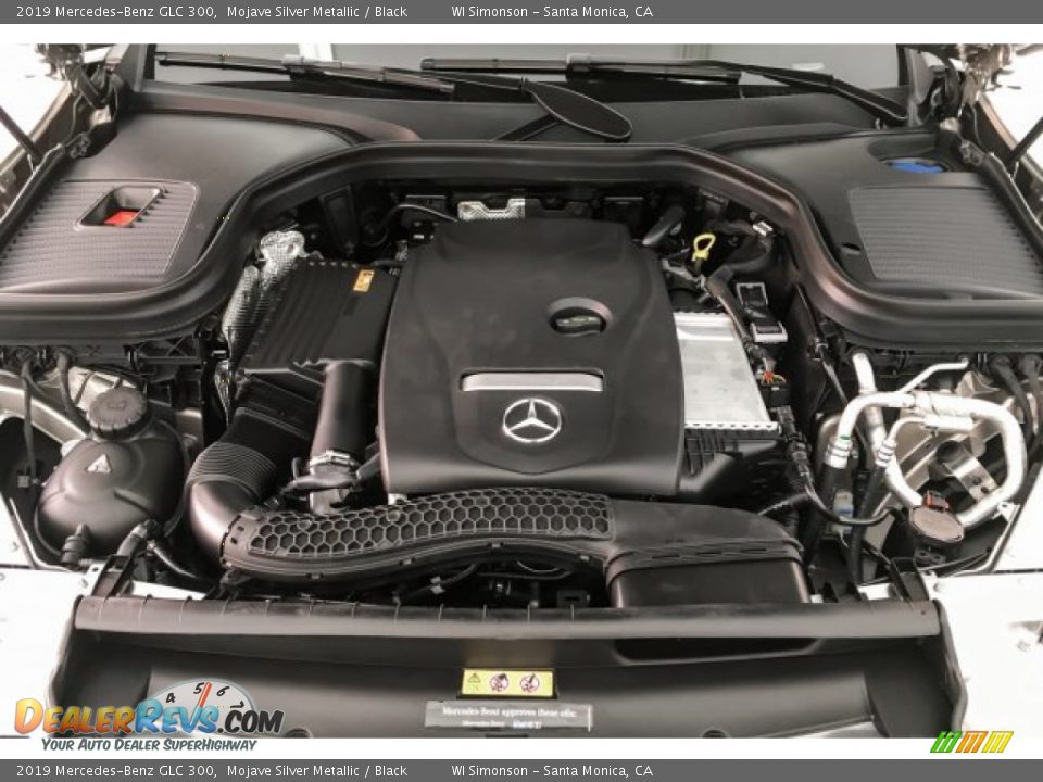2019 Mercedes-Benz GLC 300 Mojave Silver Metallic / Black Photo #8
