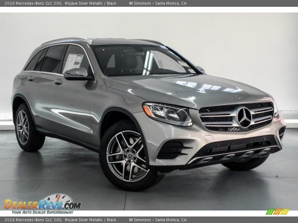 2019 Mercedes-Benz GLC 300 Mojave Silver Metallic / Black Photo #12