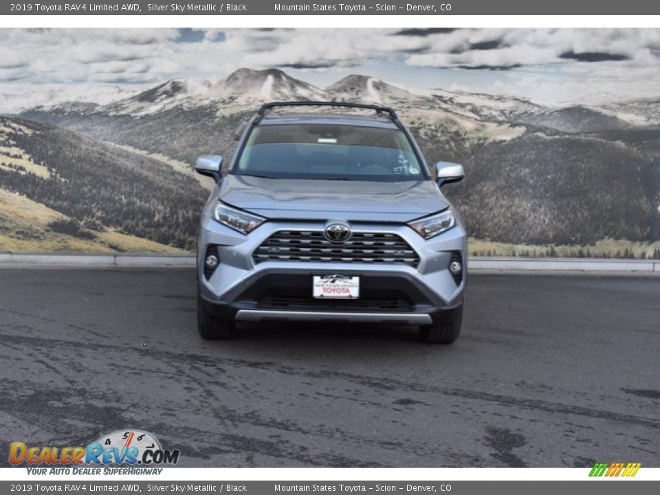 2019 Toyota RAV4 Limited AWD Silver Sky Metallic / Black Photo #2