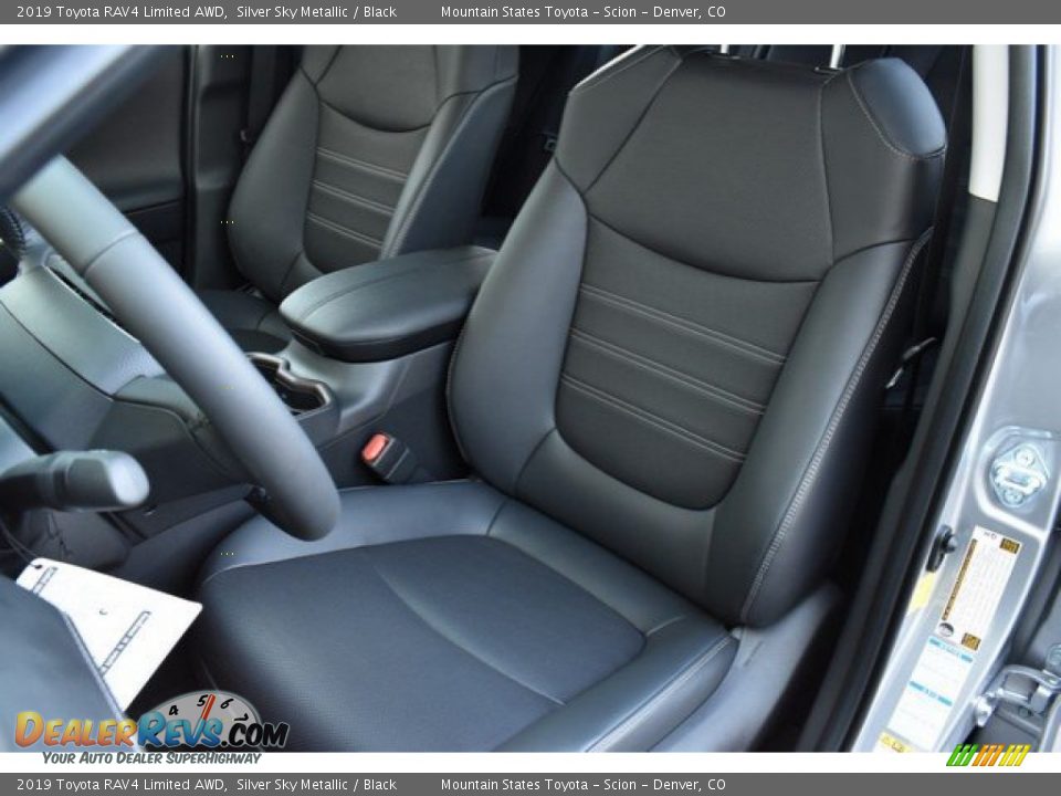 Front Seat of 2019 Toyota RAV4 Limited AWD Photo #7