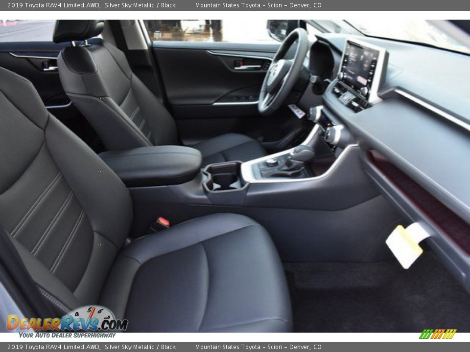 2019 Toyota RAV4 Limited AWD Silver Sky Metallic / Black Photo #12