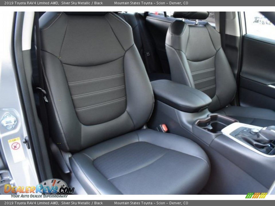 Front Seat of 2019 Toyota RAV4 Limited AWD Photo #13