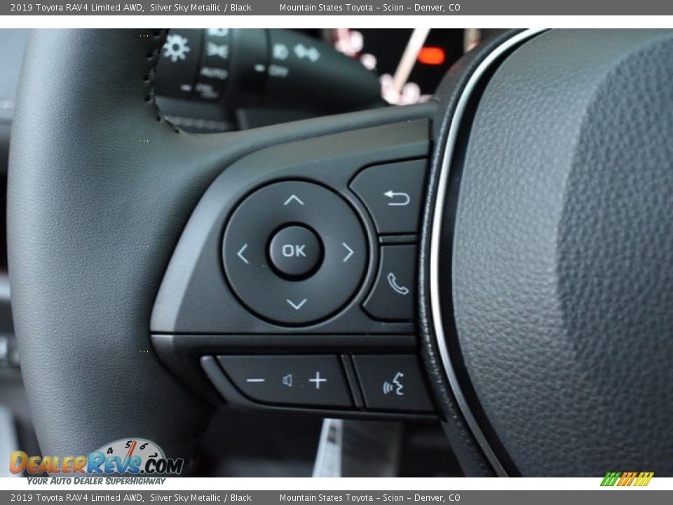2019 Toyota RAV4 Limited AWD Steering Wheel Photo #27
