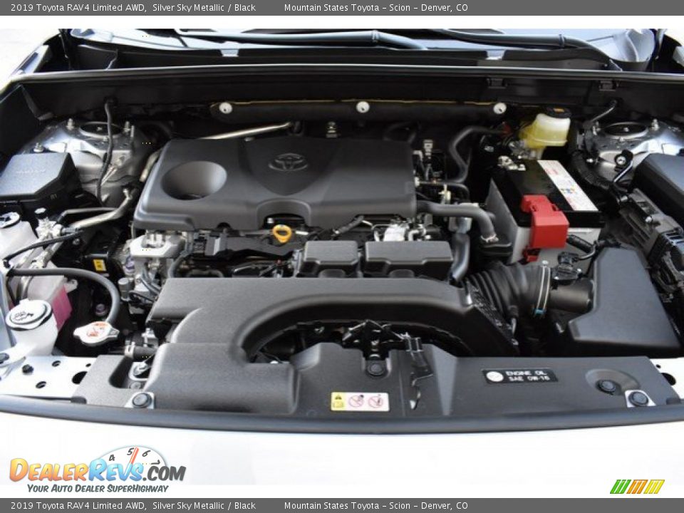 2019 Toyota RAV4 Limited AWD Silver Sky Metallic / Black Photo #33