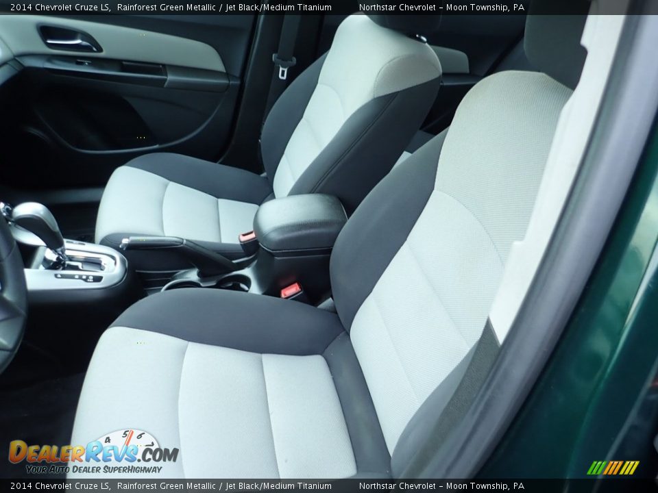2014 Chevrolet Cruze LS Rainforest Green Metallic / Jet Black/Medium Titanium Photo #8