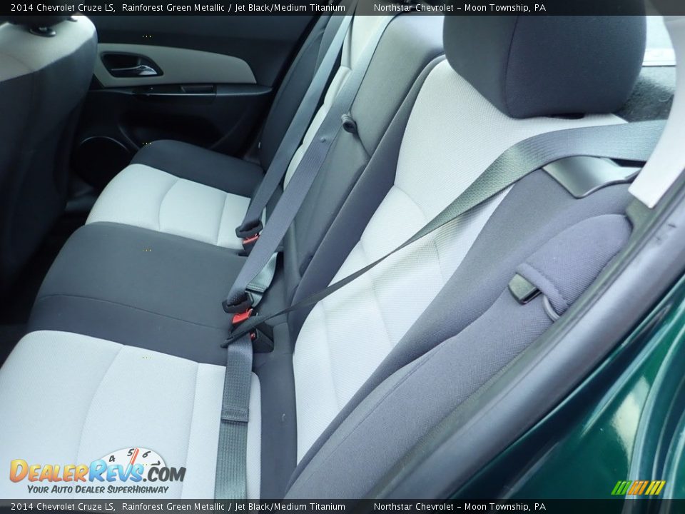 2014 Chevrolet Cruze LS Rainforest Green Metallic / Jet Black/Medium Titanium Photo #9