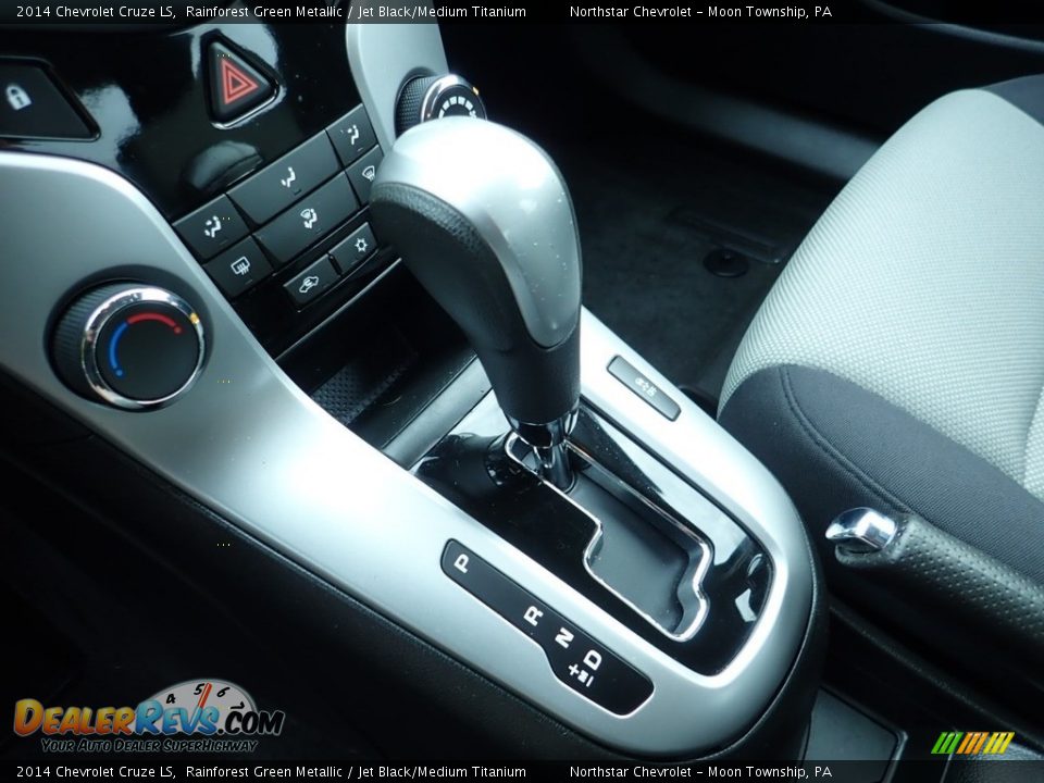 2014 Chevrolet Cruze LS Rainforest Green Metallic / Jet Black/Medium Titanium Photo #12