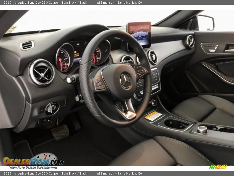 2019 Mercedes-Benz CLA 250 Coupe Night Black / Black Photo #4