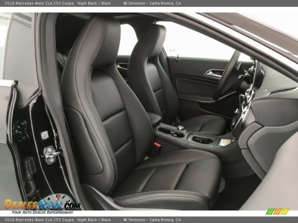 2019 Mercedes-Benz CLA 250 Coupe Night Black / Black Photo #5