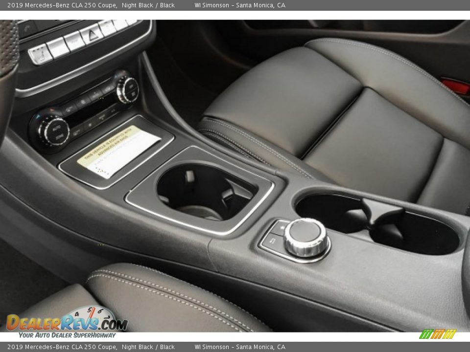 2019 Mercedes-Benz CLA 250 Coupe Night Black / Black Photo #7