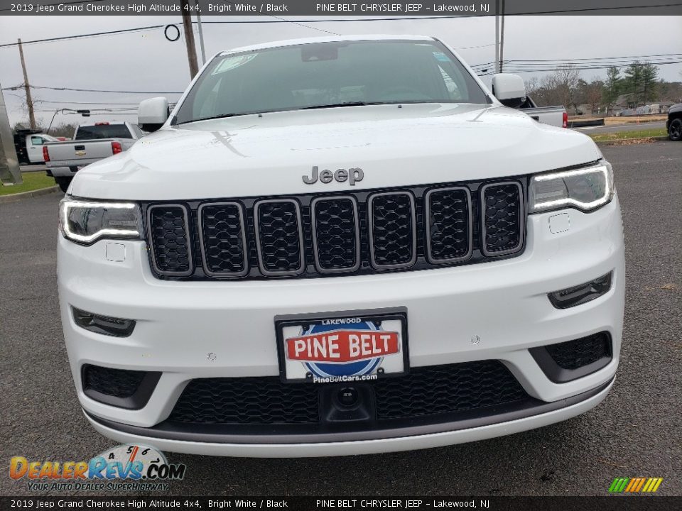 2019 Jeep Grand Cherokee High Altitude 4x4 Bright White / Black Photo #2