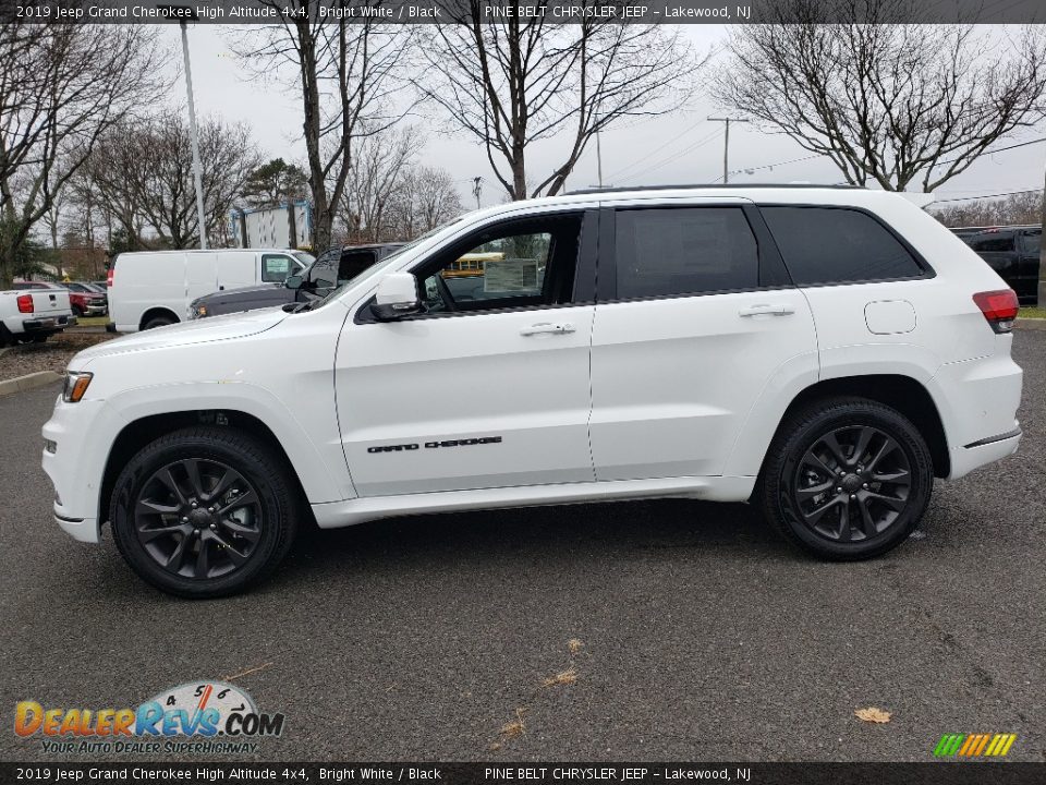 2019 Jeep Grand Cherokee High Altitude 4x4 Bright White / Black Photo #3