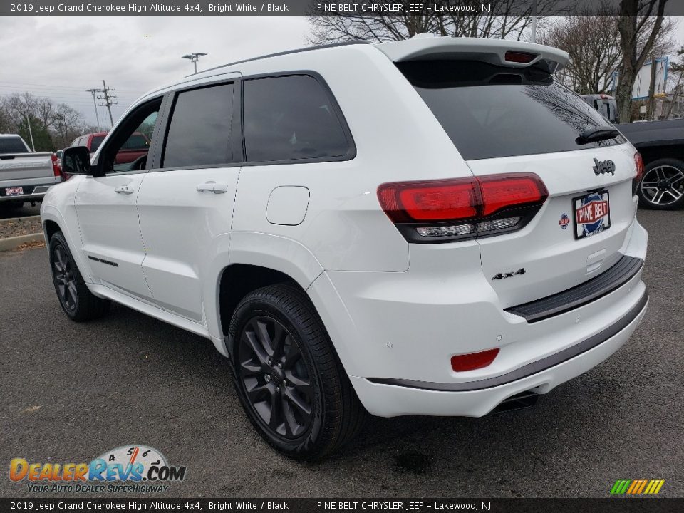 2019 Jeep Grand Cherokee High Altitude 4x4 Bright White / Black Photo #4