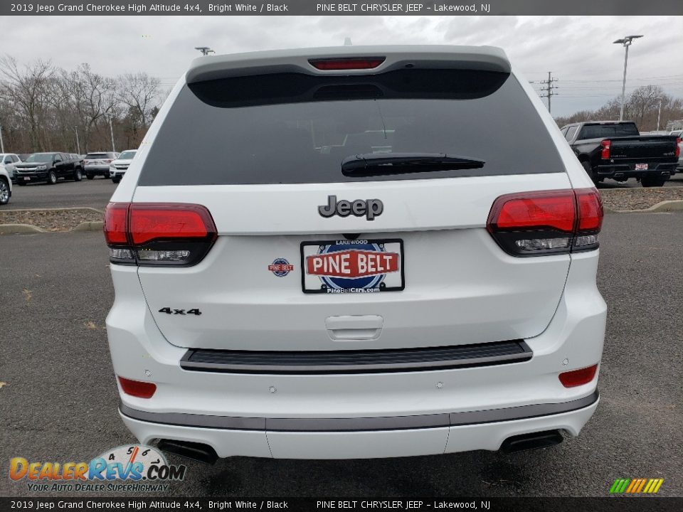2019 Jeep Grand Cherokee High Altitude 4x4 Bright White / Black Photo #5
