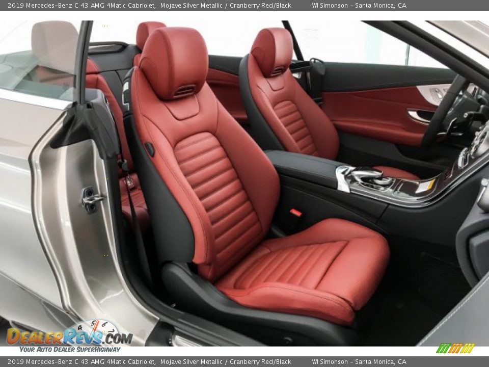 Cranberry Red/Black Interior - 2019 Mercedes-Benz C 43 AMG 4Matic Cabriolet Photo #5