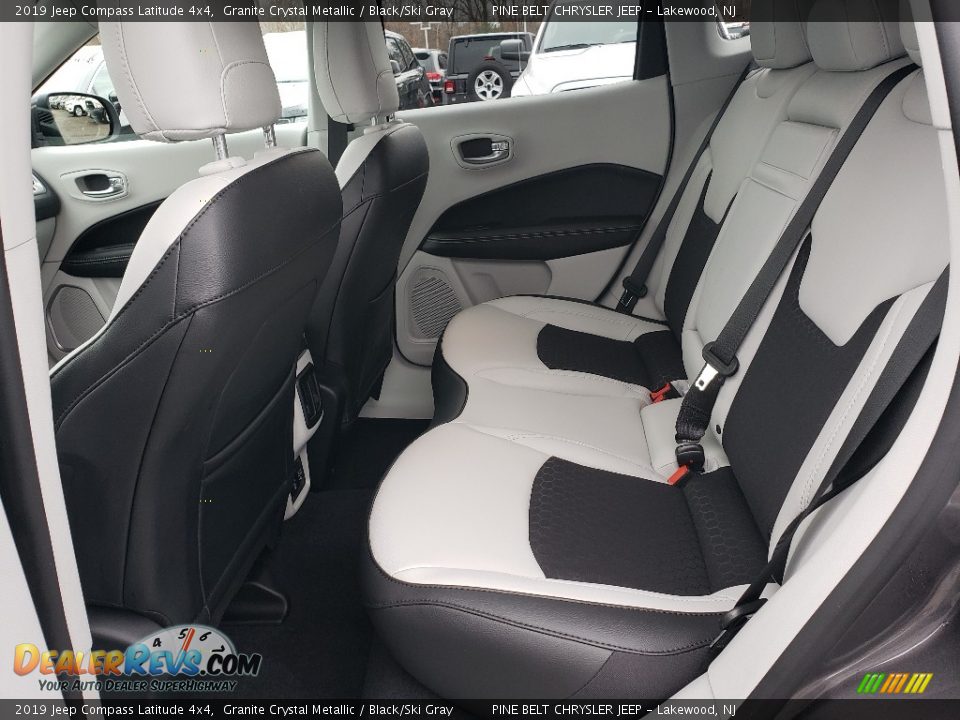 Rear Seat of 2019 Jeep Compass Latitude 4x4 Photo #6