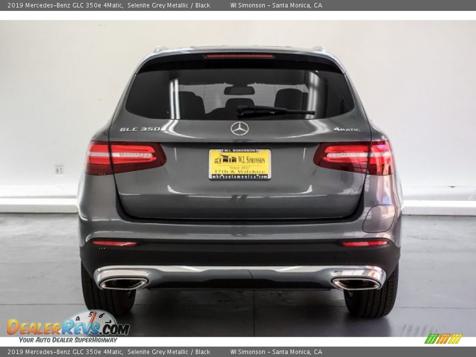 2019 Mercedes-Benz GLC 350e 4Matic Selenite Grey Metallic / Black Photo #3