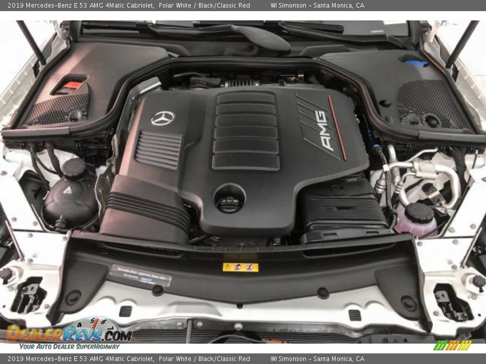 2019 Mercedes-Benz E 53 AMG 4Matic Cabriolet 3.0 Liter Turbocharged DOHC 24-Valve VVT Inline 6 Cylinder w/EQ Boost Engine Photo #8