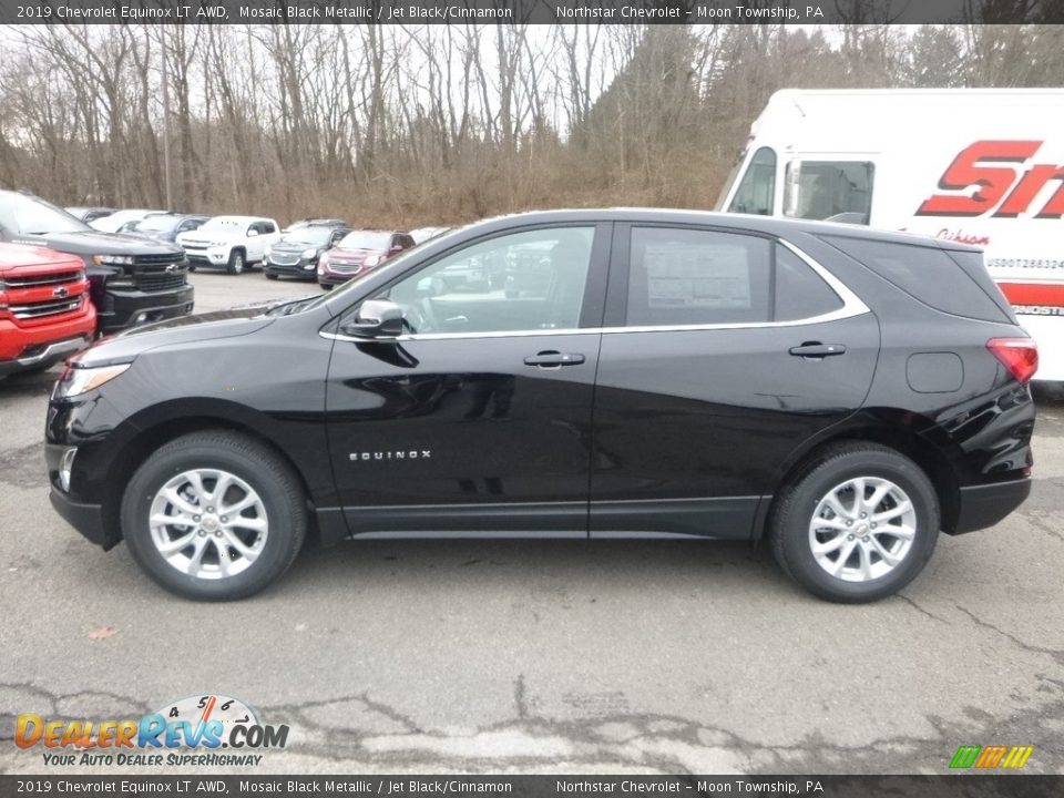 2019 Chevrolet Equinox LT AWD Mosaic Black Metallic / Jet Black/Cinnamon Photo #2