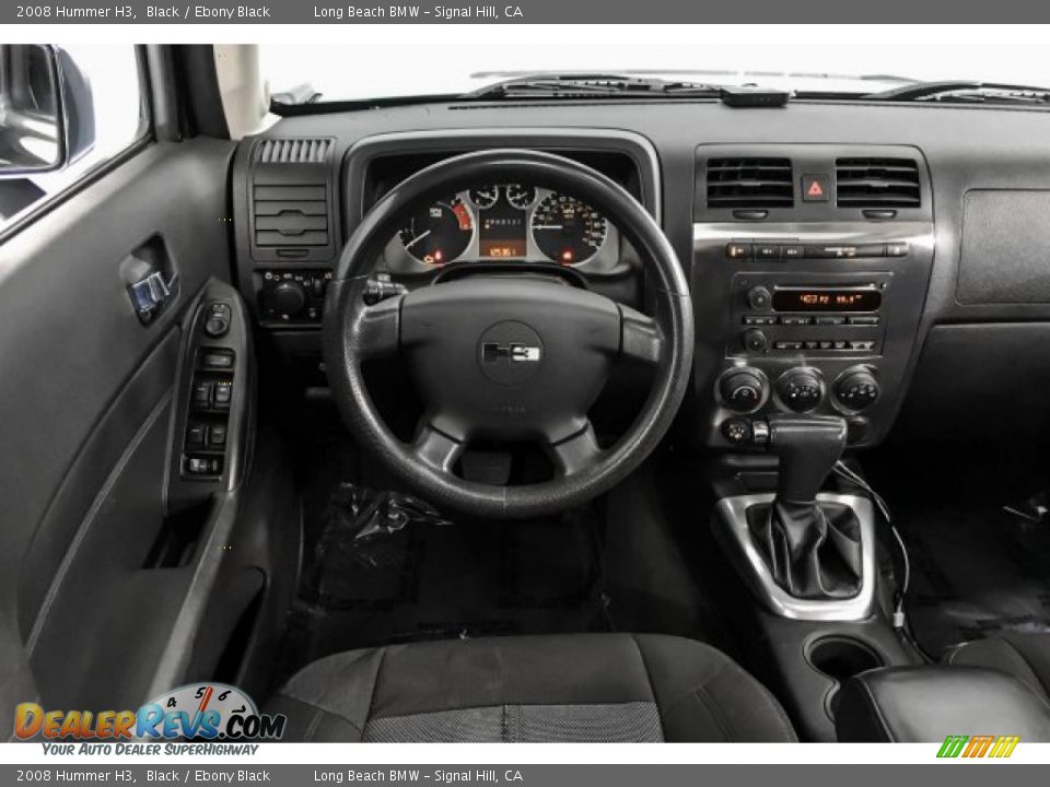 2008 Hummer H3 Black / Ebony Black Photo #4