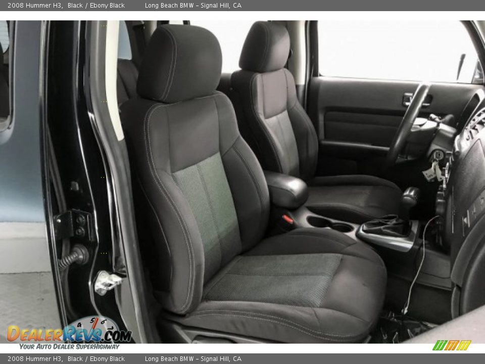2008 Hummer H3 Black / Ebony Black Photo #6