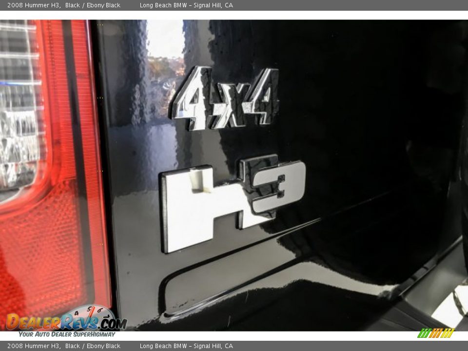 2008 Hummer H3 Black / Ebony Black Photo #7