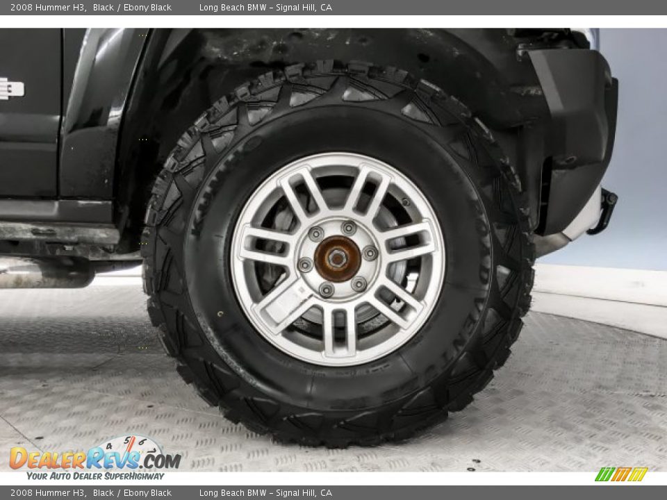2008 Hummer H3 Black / Ebony Black Photo #8