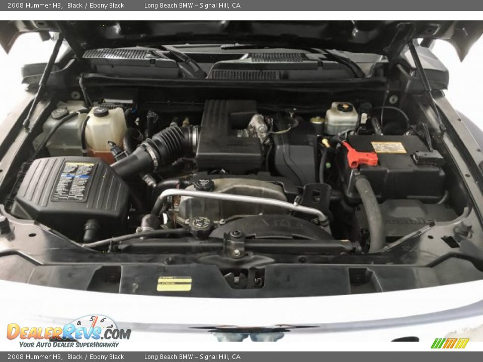 2008 Hummer H3 Black / Ebony Black Photo #9
