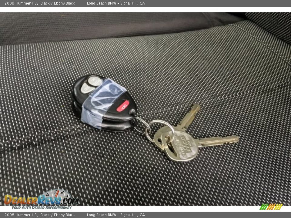 2008 Hummer H3 Black / Ebony Black Photo #11