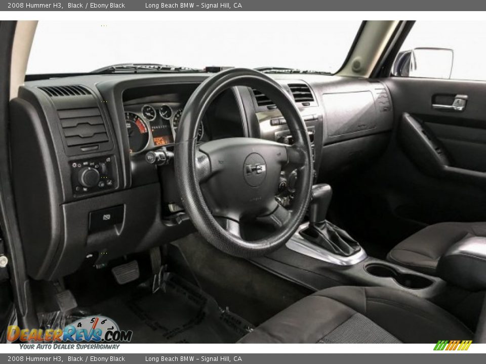 2008 Hummer H3 Black / Ebony Black Photo #15