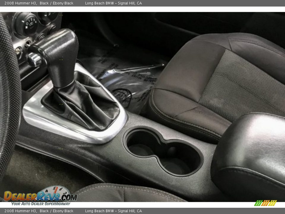 2008 Hummer H3 Black / Ebony Black Photo #17