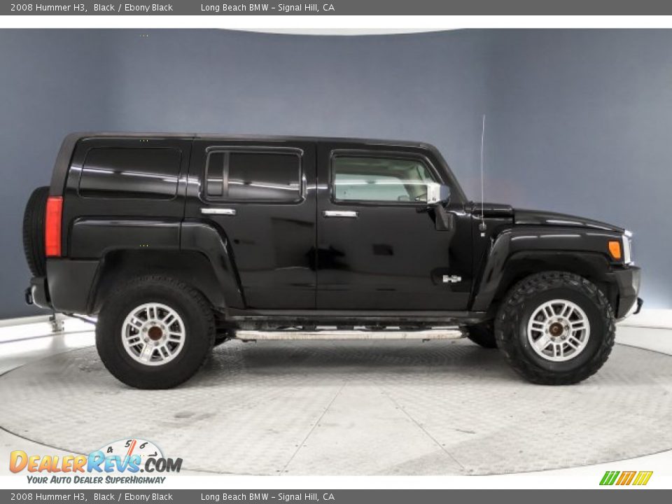 2008 Hummer H3 Black / Ebony Black Photo #18