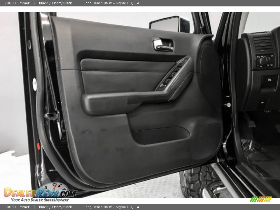 2008 Hummer H3 Black / Ebony Black Photo #20