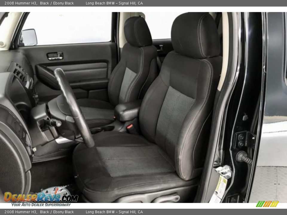 2008 Hummer H3 Black / Ebony Black Photo #21