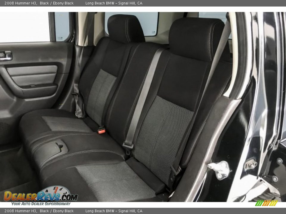 2008 Hummer H3 Black / Ebony Black Photo #23