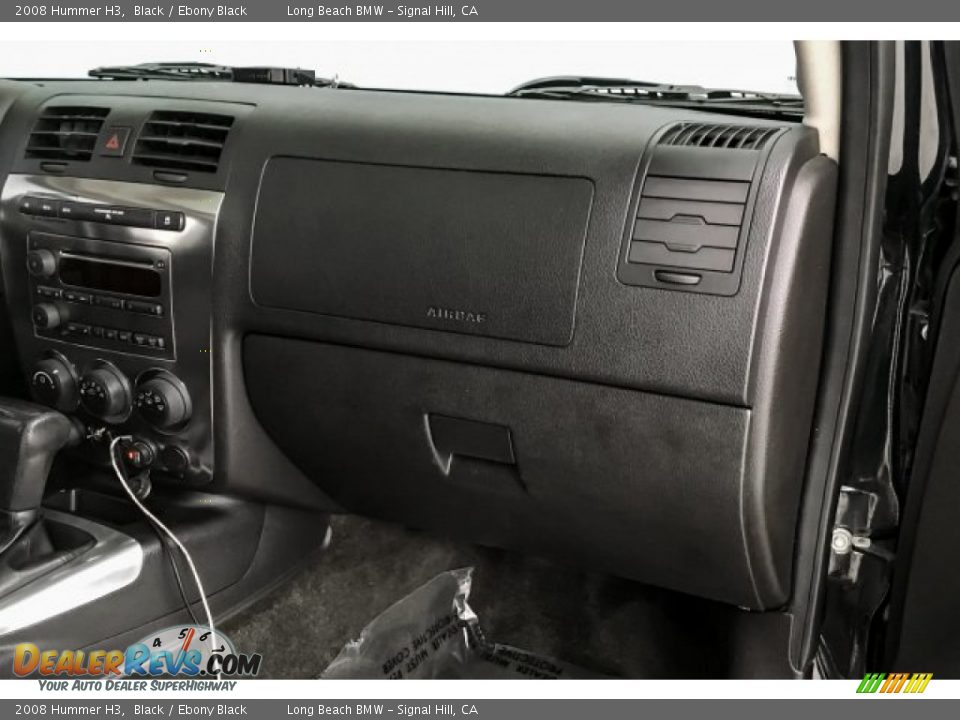 2008 Hummer H3 Black / Ebony Black Photo #25