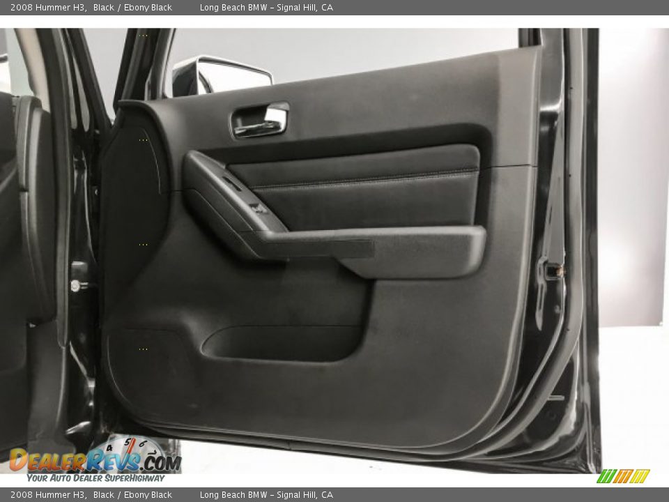 2008 Hummer H3 Black / Ebony Black Photo #27