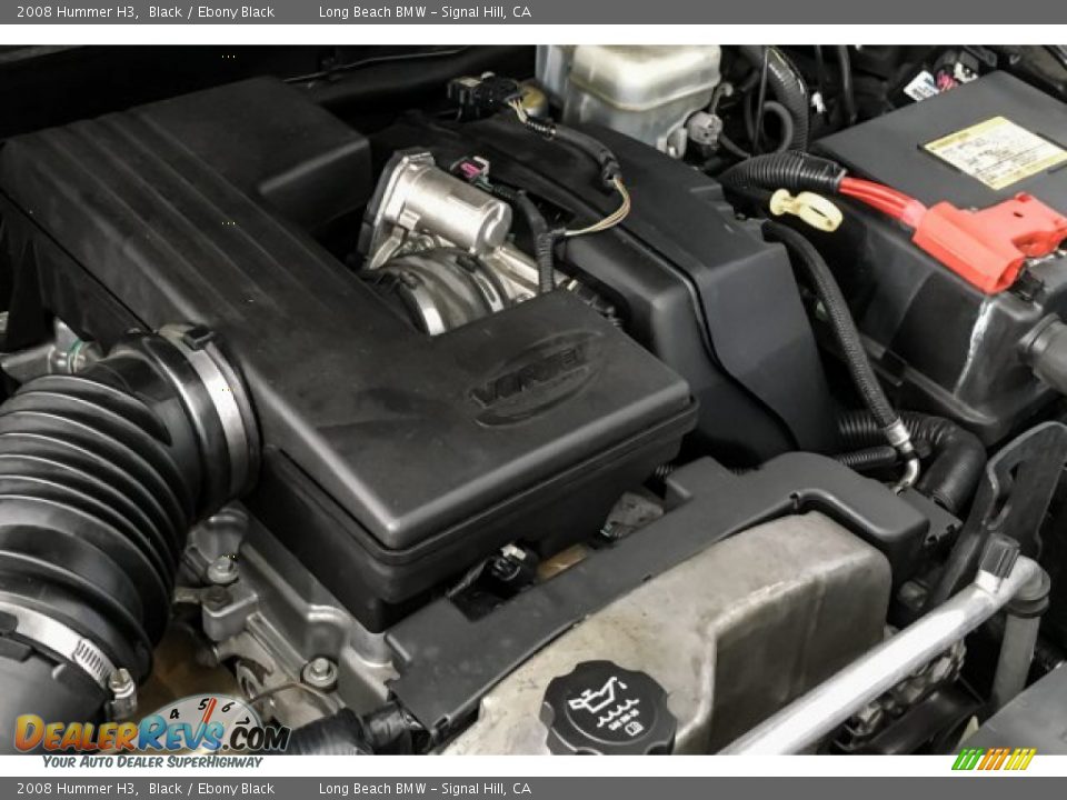 2008 Hummer H3 Black / Ebony Black Photo #28